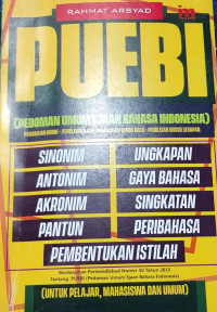 Image of Pedoman umum ejaan bahasa indonesia