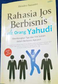 Image of Rahasia jos berbisnis ala orang yahudi